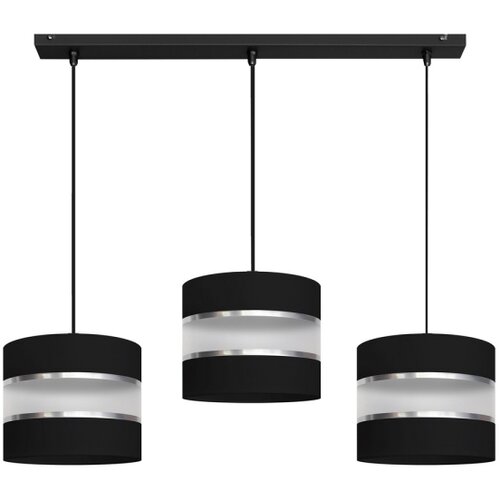  Luster na kablu HELEN 3xE27/15W/230V crni Slike