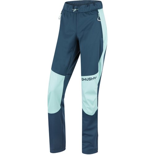 Husky Kala L mint/turquoise women&amp;#039;s softshell pants Slike