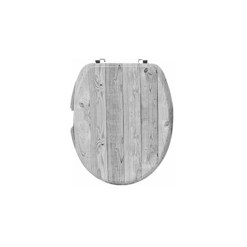 Daska za toalet print sivo drvo 4109619 Cene