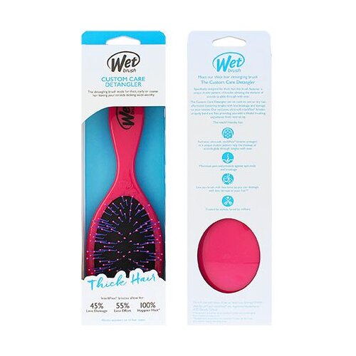 Wet Brush Detangler for Thick hair Pink četka za kosu za jednostavno ra&scaron;če&scaron;ljavanje kose Pink 1 kom Cijene