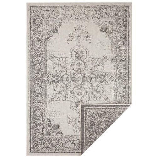 NORTHRUGS Sivo-krem zunanja preproga Borbon, 80 x 150 cm Slike