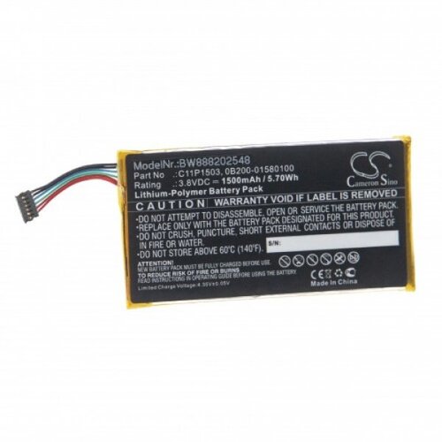 VHBW Baterija za Asus Zenpad 10 LTE / ZD300C / Z300CL, 1500 mAh Slike