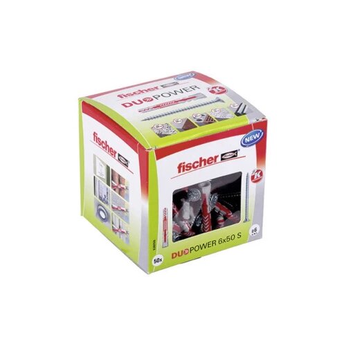 Fischer DUOPOWER 6x50 S LD 2-komponentni tipl 50 mm 6 mm 538255 50 St. Cijene