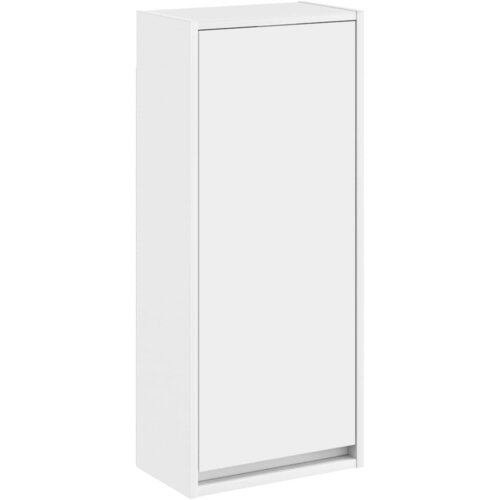 vidaXL Visoka umivalnik s police Bela 35 x 20 x 81 cm Inženirski les, (5000246155) Cene