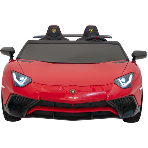 Licenciran avto na akumulator Lamborghini Aventador SV STRONG - dvosed - rdeč Slike