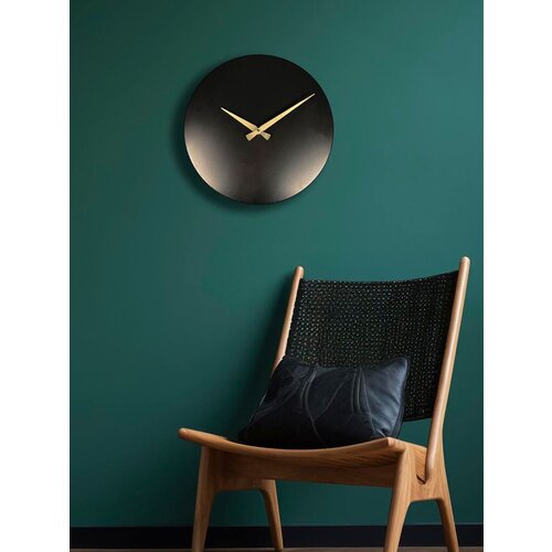 Wallity Zidni sat 35Sivmet, 35x35 cm, Crni Cene