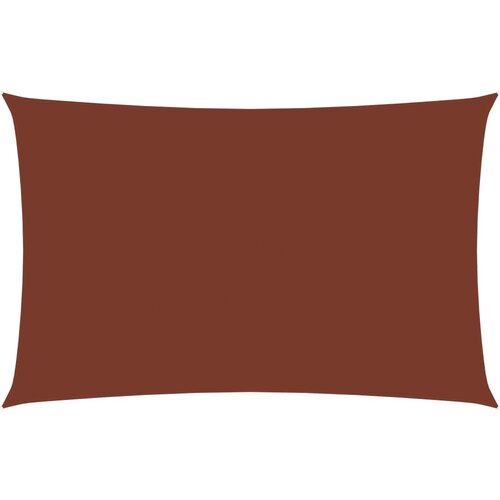 vidaXL Senčno jadro oksford blago pravokotno 5x8 m terakota, (20965178) Cene