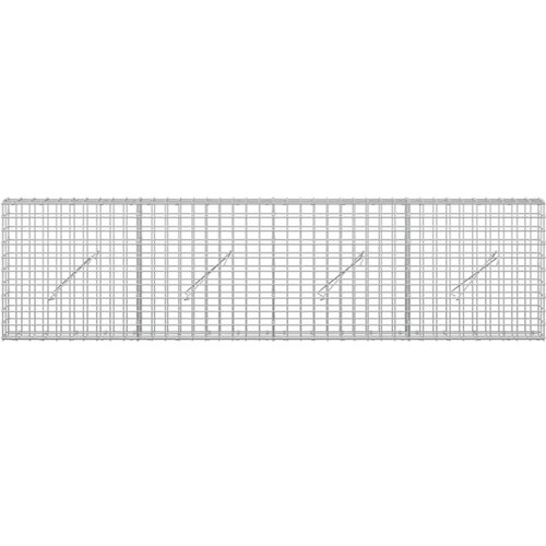  Gabion s žicom debljine 3 5 mm i mrežom 5x5 cm 200x10x50 cm - 10 cm 50 cm 200 cm Slike