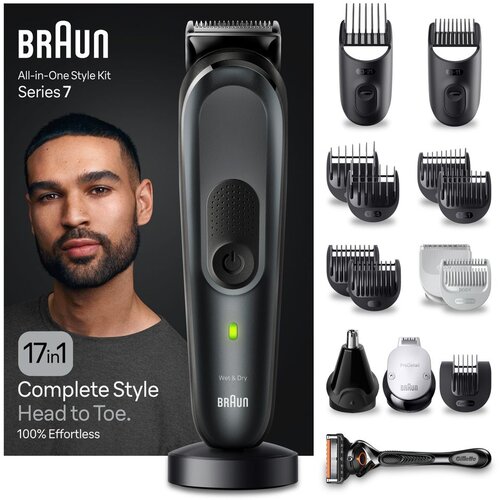 Braun komplet za urejanje moske brade All-In-One Series 7, 7 Cene