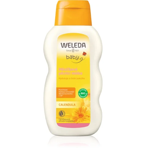 Weleda Baby and Child mlijeko za tijelo s nevenom 200 ml