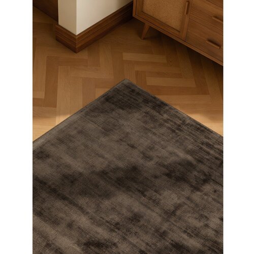 Vikosa Rjava ročno tkana viskozna preproga 160x230 cm Noemi &amp;ndash; Slike