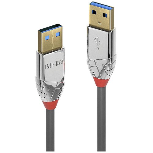 Lindy USB kabel USB 3.2 gen. 1 (USB 3.0) USB-A vtič\, USB-A vtič 1.00 m siva 36626, (20415680) Cene