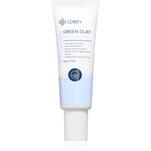 Lobey Green Clay maska za či&scaron;ćenje za masno i problematično lice 50 ml Cijene