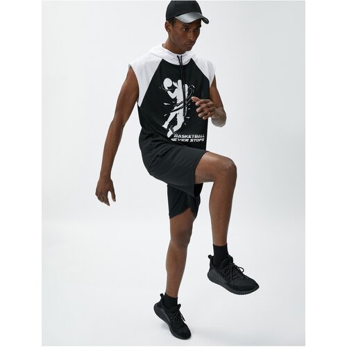 Koton T-Shirt - Black Slike