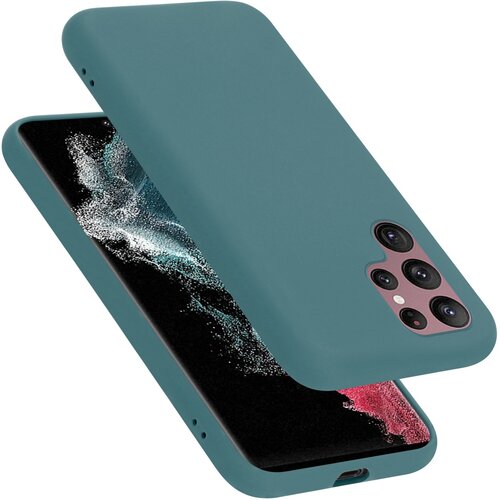 Cadorabo Ohi&scaron;je, združljiv s Samsungom v tekoči zeleni barvi - za&scaron;čitni pokrov iz fleksibilnega silikona TPU, (20595648) Cene