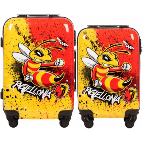 WINGS x Jagiellonia set od dva policarbonatna kabinska kofera S i XS Cijene