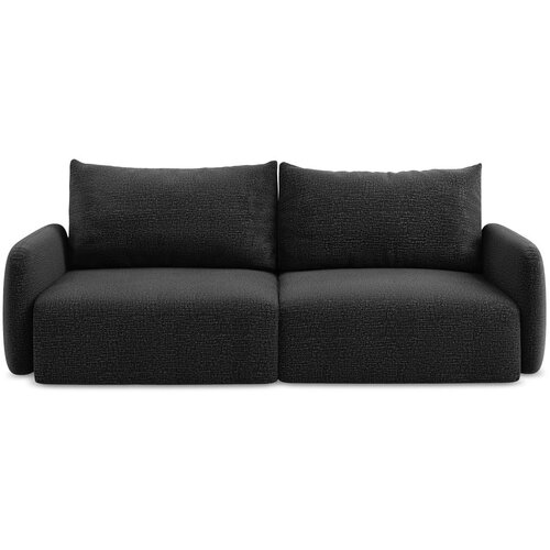 Makamii Crna sklopiva/s prostorom za odlaganje sofa 238 cm Kalena &amp;ndash; Slike