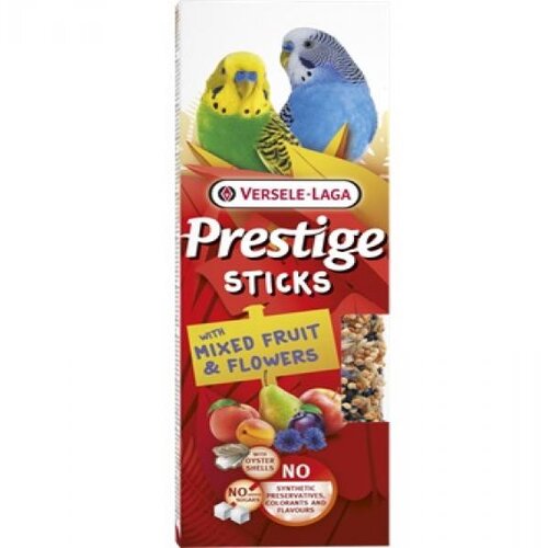 Versele-laga poslastica za manje ptice Prestige sticks Fruit&Flowers 60g Cene