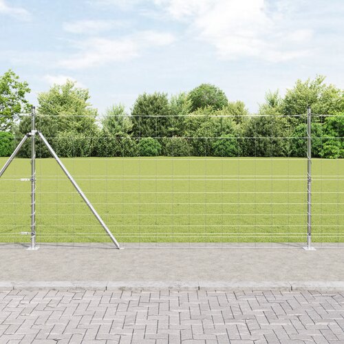 VidaXL poljska ograja 1.2x50 m pocinkano jeklo Slike