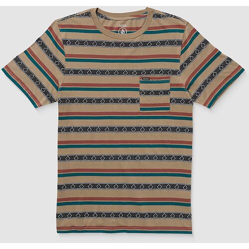 Volcom Taction Crew T-shirt khaki Cene