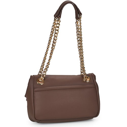 Love Moschino Torbice za na ramo BOLD LOVE HAMMERED Kostanjeva Slike