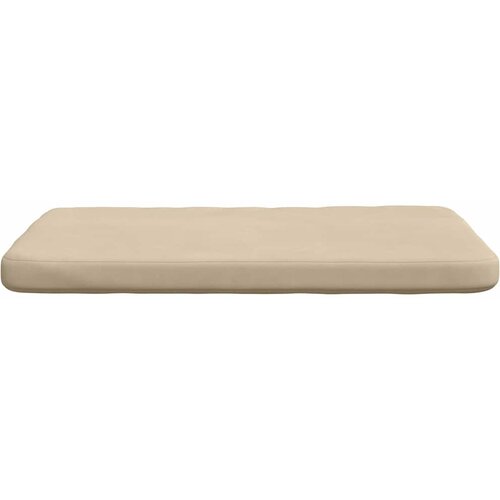  Jastučići za sjedenje 4 pcs Krema 40 x 40 x 3 cm Slike