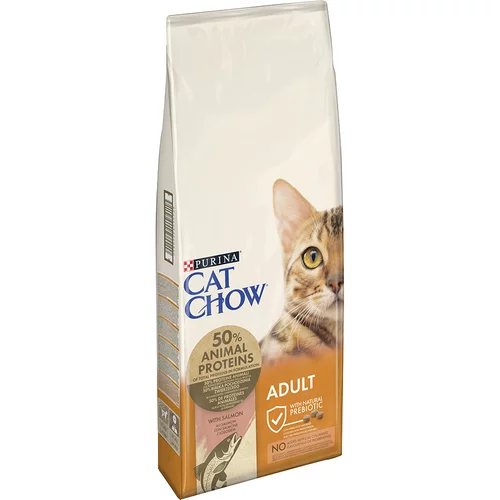 Cat Chow 13 + 2 kg gratis! 15 kg Purina - Adult losos i tuna 15 kg