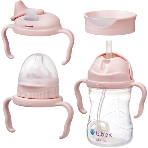 b.box Baby Bottle 4 in 1 steklenička za otroke 4 v 1 Blush 240 ml Cene