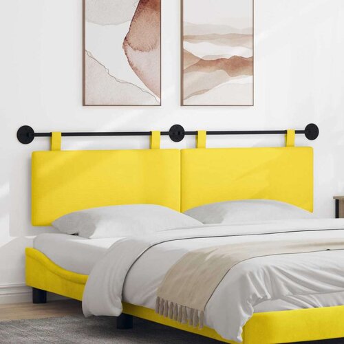  Držeće uzglavlje Svijetlo žuta 190 x 55 x 5 cm Kordura tekstil - Svjetložuta 180 cm bez LED Cene