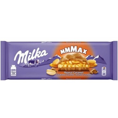 Milka caramel peanut 276g Slike