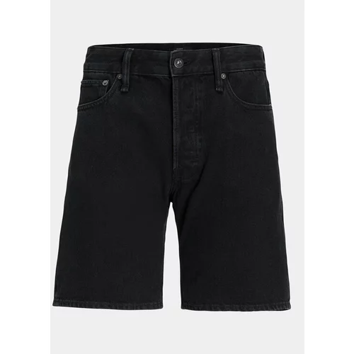 Jack & Jones Jeans kratke hlače Chris Cooper 12252866 Črna Relaxed Fit