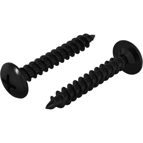 vidaXL Žebelj s samočrtnim navojem 2 pcs Črna 4 x 25 mm Jeklo, (5000163853) Cene