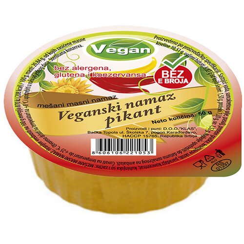  Veganski namaz pikant, 50g Slike
