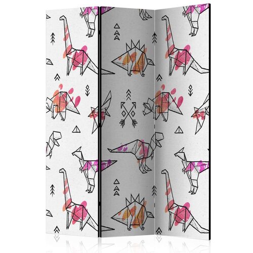  Paravan u 3 dijela - Origami Dinosaurs [Room Dividers] 135x172 Cijene