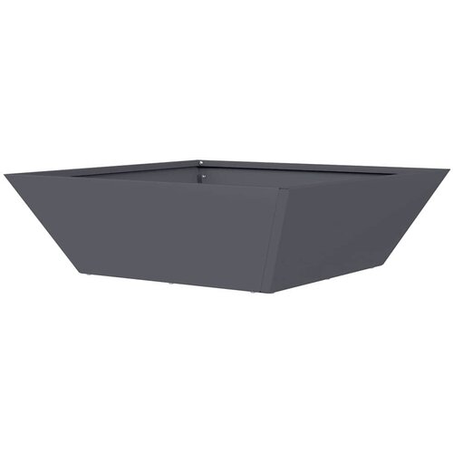  Vrtna saksija 5 pcs Antracit 50 x 50 x 15 cm Čelična vrata Slike