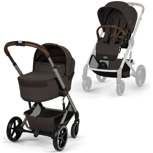 Cybex Gold® dječja kolica balios&trade; s lux sa sklopivom ko&scaron;arom chocolate brown (taupe frame) Cijene