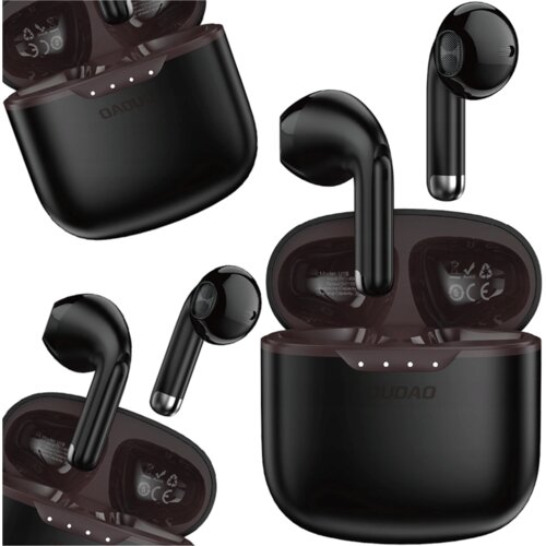 Dudao BREZŽIČNE &amp;Scaron;PORTNE SLU&amp;Scaron;ALKE TWS BLUETOOTH 5.1 ČRNE, (21968753) Slike