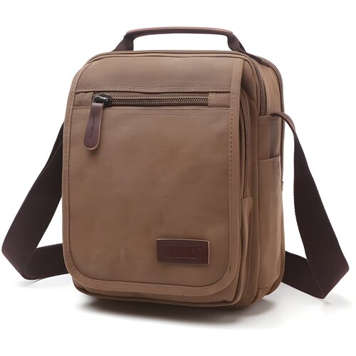 IZMAEL Mo&amp;scaron;ka Crossbody Torba ZUOLUNDUO - Rjava Slike