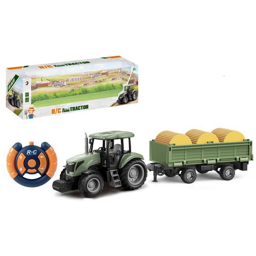  Traktor s prikoliom na daljinsko upravljanje - 3 bale Cijene