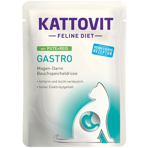 Kattovit Feline Gastro vrečke 24 x 85 g - Puran & riž Cene