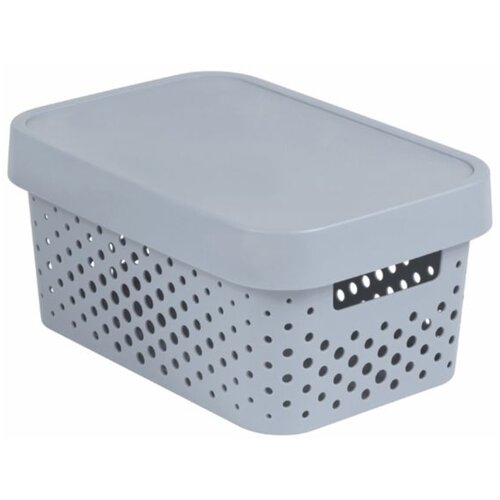Curver Zaboj za shranjevanje Infinity (4,5 l, 27 x 19 x 12 cm, siva barva) Slike