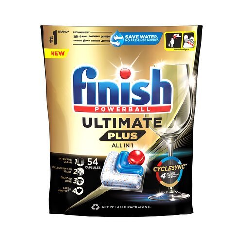 Finish ultimate plus tablete za mašinsko pranje posuđa 54 kom. Slike