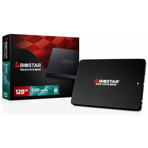 Biostar S100-128GB SSD SATA3 128GB S100 Series 530/380MB/s ssd hard disk Slike