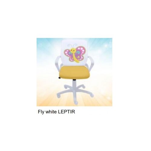  Dečija stolica fly white leptir Cene