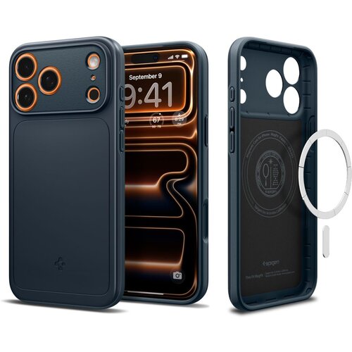 POSNETI MEDIJI SPIGEN TANKI OVITEK MAGSAFE ZA IPHONE 17 PRO MAX, KOVINSKI, SIV, (5000259731) Cene