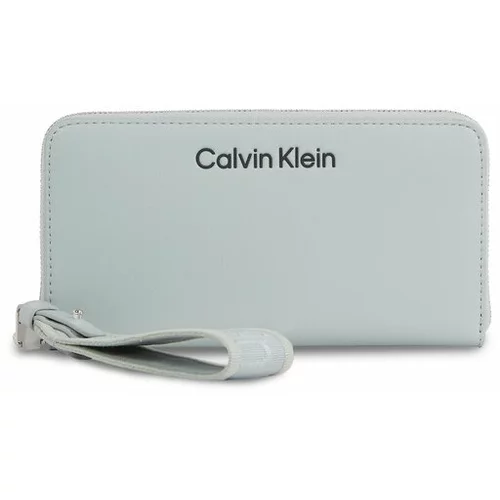 Calvin Klein Velika ženska denarnica Gracie K60K611687 Siva