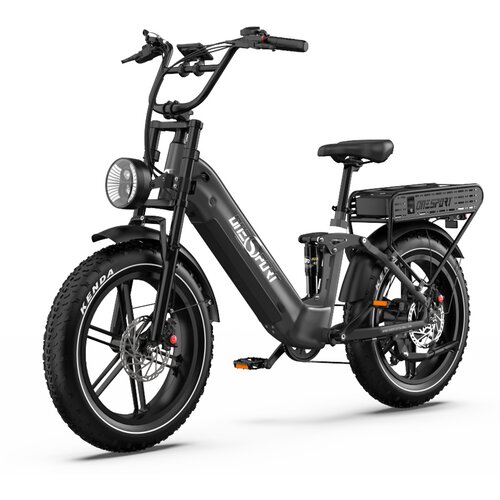 Onesport Električno kolo OT08 Pro, dvojna baterija, 48V 36Ah, Fat Ebike - sivo, (21978604) Cene