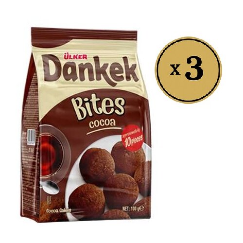 Ulker Dankek Masni kakao biskvit 100g, 3 komada Slike