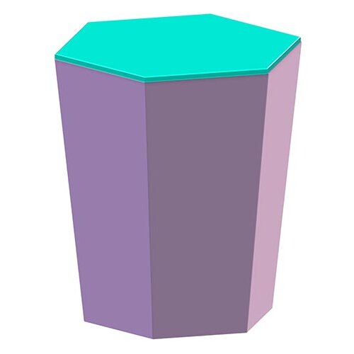 Lund London sveća - skittle, lilac and turquoise Slike