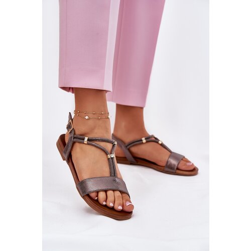 S. BARSKI Ladies Flat Sandals With Straps S.Barski Slike
